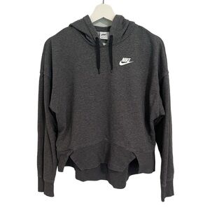 Nike Woman’s Sportswear Club Fleece Oversized Hoodie Dark Grey Extra Small